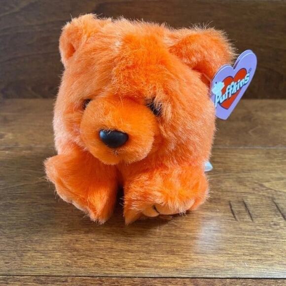 SWIBCO Puffkins Vintage 1990s "Tango" Bear Plush - Picture 1 of 3